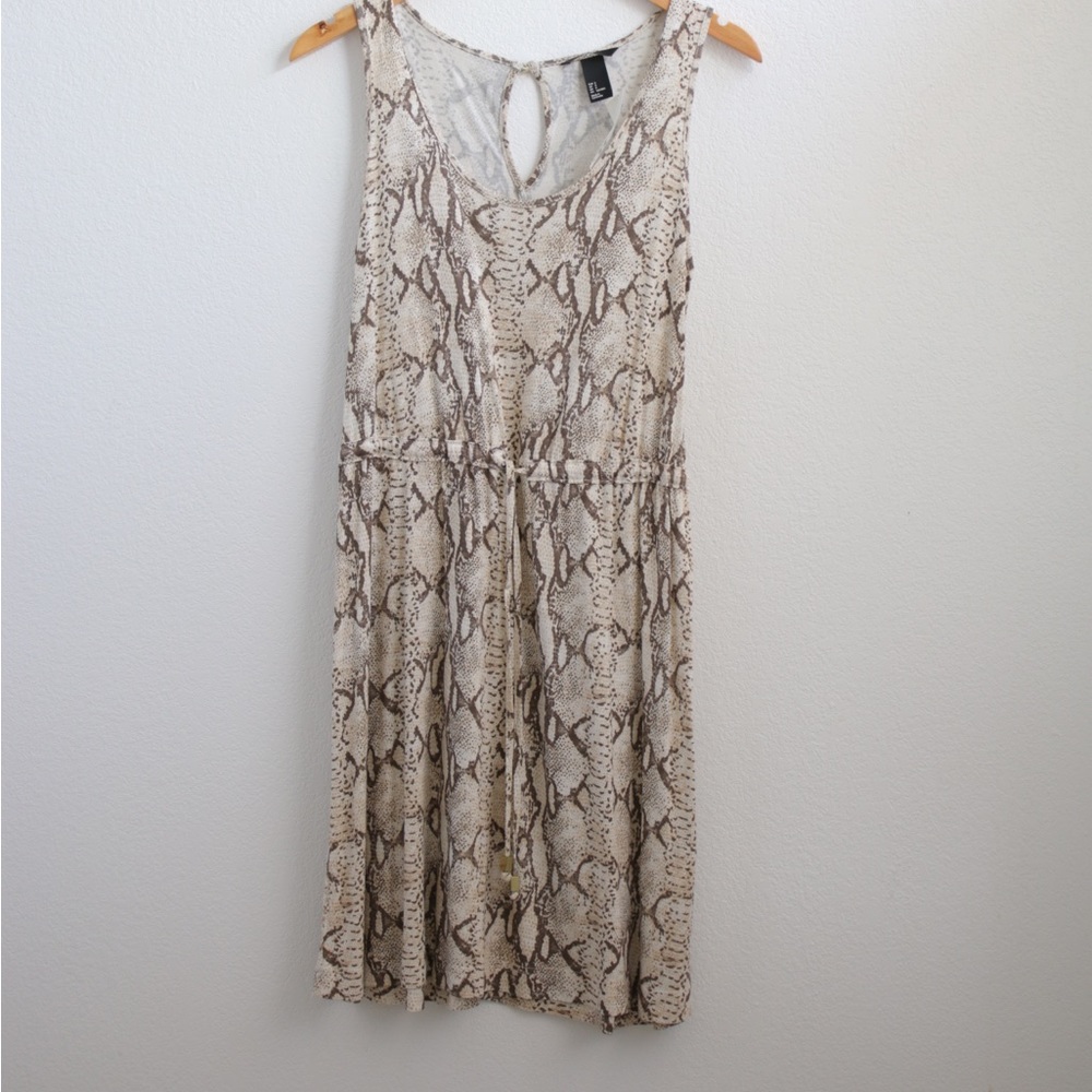 NWT!! H&M Python Print Dress Sz: S
